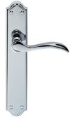 DL291CP - Carlisle Brass 'Madrid' Lever Latch Furniture Polished Chrome