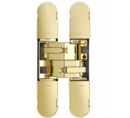 CI001130OTT00 - Carlisle Brass CEAM 1130 3D Concealed Hinge 134 x 24mm (Max 40kg per 2 hinges, 60kg per 3 hinges) Polished Brass