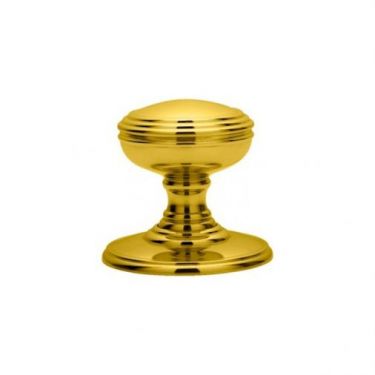 Click Here To Enlarge This Photo Of DK35C - Carlisle Brass Delamain Plain Mortice Knobs (Concealed Fix) Polished Brass