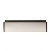 SWE1050SSS - Carlisle Brass - Sleeved Letter Plate Satin Stainless Steel - Size: 300x70mm - c/c: 272mm - Aperture: 260x47mm