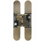 CI001230BRS00 - Carlisle Brass CEAM 1230 3D Invisible Hinge 130 x 30mm (Max 50kg per 2 hinges, 70kg per 3 hinges) Antique Satin Bronze