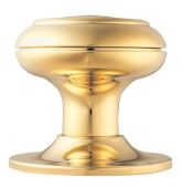 DL219PVD - Carlisle Brass Centre Door Knob 76mm PVD Stainless Brass