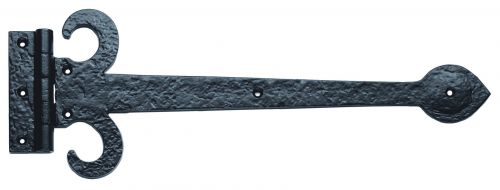 Click Here To Enlarge This Photo Of LF5519C - Carlisle Brass Ludlow Foundries Sword Hinges 457mm Black Antique