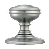 DK35CSC - Carlisle Brass Delamain Plain Mortice Knobs (Concealed Fix) Satin Chrome