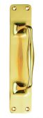 AA95 - Carlisle Brass Pull Handle (Cast) 297x60mm Polished Brass