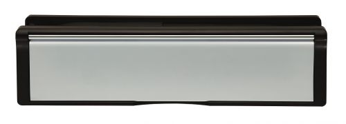 Click Here To Enlarge This Photo Of ES301 - Carlisle Brass Eurospec 272mm x 70mm Polished Chrome Intumescent Letterbox