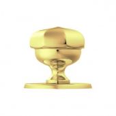 M219PVD - Carlisle Brass Victorian Centre Door Knob (Octagonal) 79mm Rose PVD Stainless Brass