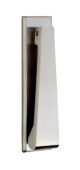 SWE1020SSS - Carlisle Brass Eurospec Slimline Door Knocker 166 x 40mm Satin Stainless Steel