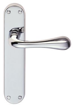 Click Here To Enlarge This Photo Of EL22CP - Carlisle Brass Manital 'Astro' Latch Lever Handles Polished Chrome