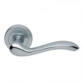 AQ3SC - Carlisle Brass Manital 'Apollo' Lever on Round Rose Satin Chrome