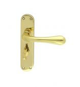 EL23 - Carlisle Brass Manital 'Astro' Bathroom Lever Handles Polished Brass