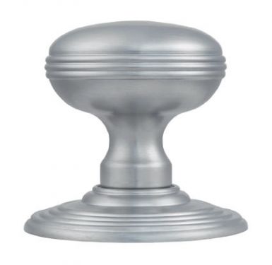 Click Here To Enlarge This Photo Of DK39CSC - Carlisle Brass Delamain Ringed Mortice Knobs (Concealed Fix) Satin Chrome