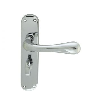 Click Here To Enlarge This Photo Of EL23CP - Carlisle Brass Manital 'Astro' Bathroom Lever Handles Polished Chrome