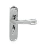 EL23CP - Carlisle Brass Manital 'Astro' Bathroom Lever Handles Polished Chrome