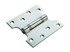 H2N1446SSS - Carlisle Brass Eurospec 102mm x 152 x 3.5mm Parliament Hinges c/w Screws Satin Stainless Steel