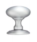 AC050SC - Carlisle Brass 'Ice' Solid Mortice Knob Set Satin Chrome