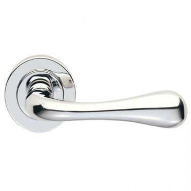 Click Here To Enlarge This Photo Of AQ1CP - Carlisle Brass Manital 'Astro' Lever on Round Rose Polished Chrome