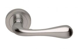 AQ1SC - Carlisle Brass Manital 'Astro' Lever on Round Rose Satin Chrome