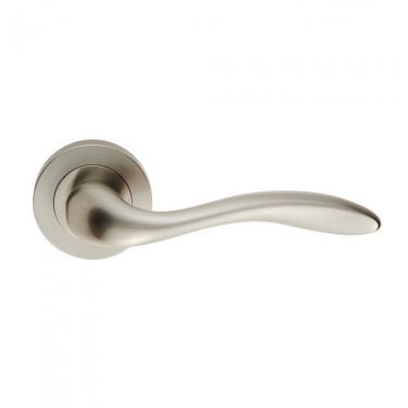 Click Here To Enlarge This Photo Of GI5SC - Carlisle Brass Manital 'Giava' Lever on Round Rose Satin Chrome
