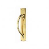 PF101L - Carlisle Brass Pull Handle - (Left Hand) 457 x 75mm Polished Brass