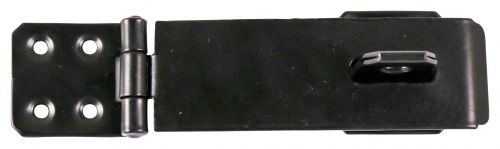 Click Here To Enlarge This Photo Of TIMCO HS3BP - Safety Hasp-Staple Black 3"