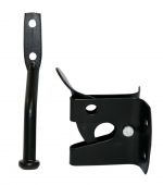 TIMCO AGLMBP - Automatic Gate Latch Black 2"