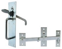 TIMCO SLMZP - Medium Suffolk Latch Zinc 205 x 45mm