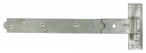 Click Here To Enlarge This Photo Of TIMCO HBS500G - Straight Band Hook Plate Hot Dipped Galvanised 500mm (Sold in Pairs)