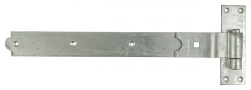 Click Here To Enlarge This Photo Of TIMCO HBC500G - Cranked Band Hook Plate Hot Dipped Galvanised 500mm (Sold in Pairs)
