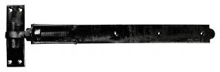 TIMCO ABH750B - Adjustable Band Hook Plate Black 750mm (Sold in Pairs)