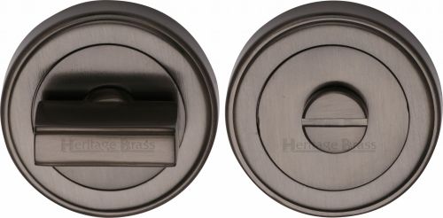 Click Here To Enlarge This Photo Of ERD7030-MB Heritage Brass Round Turn & Release with Stepped Edge Matt Bronze Finish