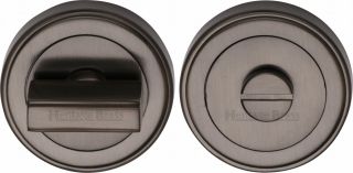 ERD7030-MB Heritage Brass Round Turn & Release with Stepped Edge Matt Bronze Finish