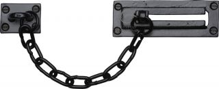 FB108 M.Marcus Black Iron Rustic Door Chain