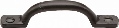 Click Here To Enlarge This Photo Of FB1090 102 M.Marcus Black Iron Rustic Sash Handle 102mm
