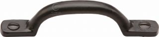 FB1090 102 M.Marcus Black Iron Rustic Sash Handle 102mm