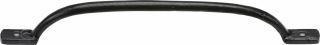 FB1090 254 M.Marcus Black Iron Rustic Sash Handle 254mm
