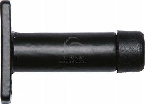 Click Here To Enlarge This Photo Of FB121 M.Marcus Black Iron Rustic Projection Door Stop 3"