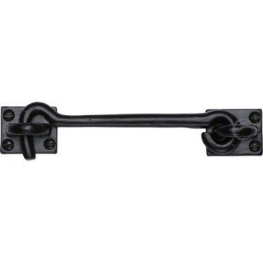 Click Here To Enlarge This Photo Of FB154 106 M.Marcus Black Iron Rustic Cabin Hook 4"