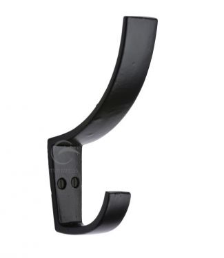 Click Here To Enlarge This Photo Of FB157 M.Marcus Black Iron Rustic Hat & Coat Hook
