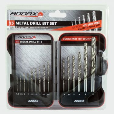 Click Here To Enlarge This Photo Of TIMCO HSS15SET - 15pc HSS Ground Jobber Drill Bit Set