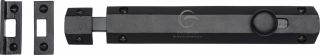 FB1685 203 M.Marcus Black Iron Rustic Door Bolt Flat 8"