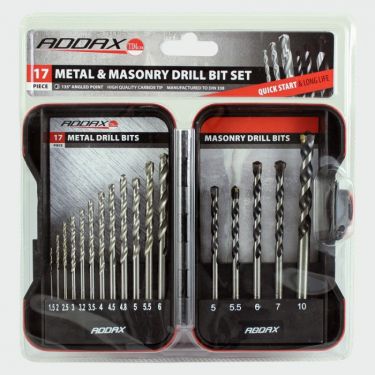 Click Here To Enlarge This Photo Of TIMCO MIX17SET - Ground Jobber & Masonry Drill Bit Set