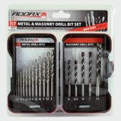 TIMCO MIX17SET - Ground Jobber & Masonry Drill Bit Set