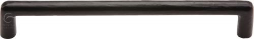 Click Here To Enlarge This Photo Of FB331 203 M.Marcus Black Iron Rustic Cabinet Pull D Shaped 203mm ctc