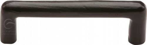 Click Here To Enlarge This Photo Of FB331 96 M.Marcus Black Iron Rustic Cabinet Pull D Shaped 96mm ctc