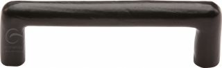FB331 96 M.Marcus Black Iron Rustic Cabinet Pull D Shaped 96mm ctc