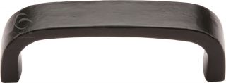 FB341 96 M.Marcus Black Iron Rustic Cabinet Pull D Type 96mm ctc