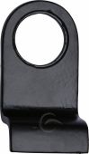 FB342 M.Marcus Black Iron Rustic Round Cylinder Pull