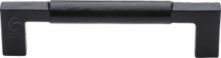 FB346 227 M.Marcus Black Iron Rustic Cabinet Pull Bauhaus Design 203mm