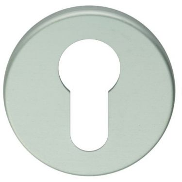 Click Here To Enlarge This Photo Of ESE4005SAA - Carlisle Brass Eurospec 50 x 8mm Escutcheon Euro Satin Anodised Aluminium